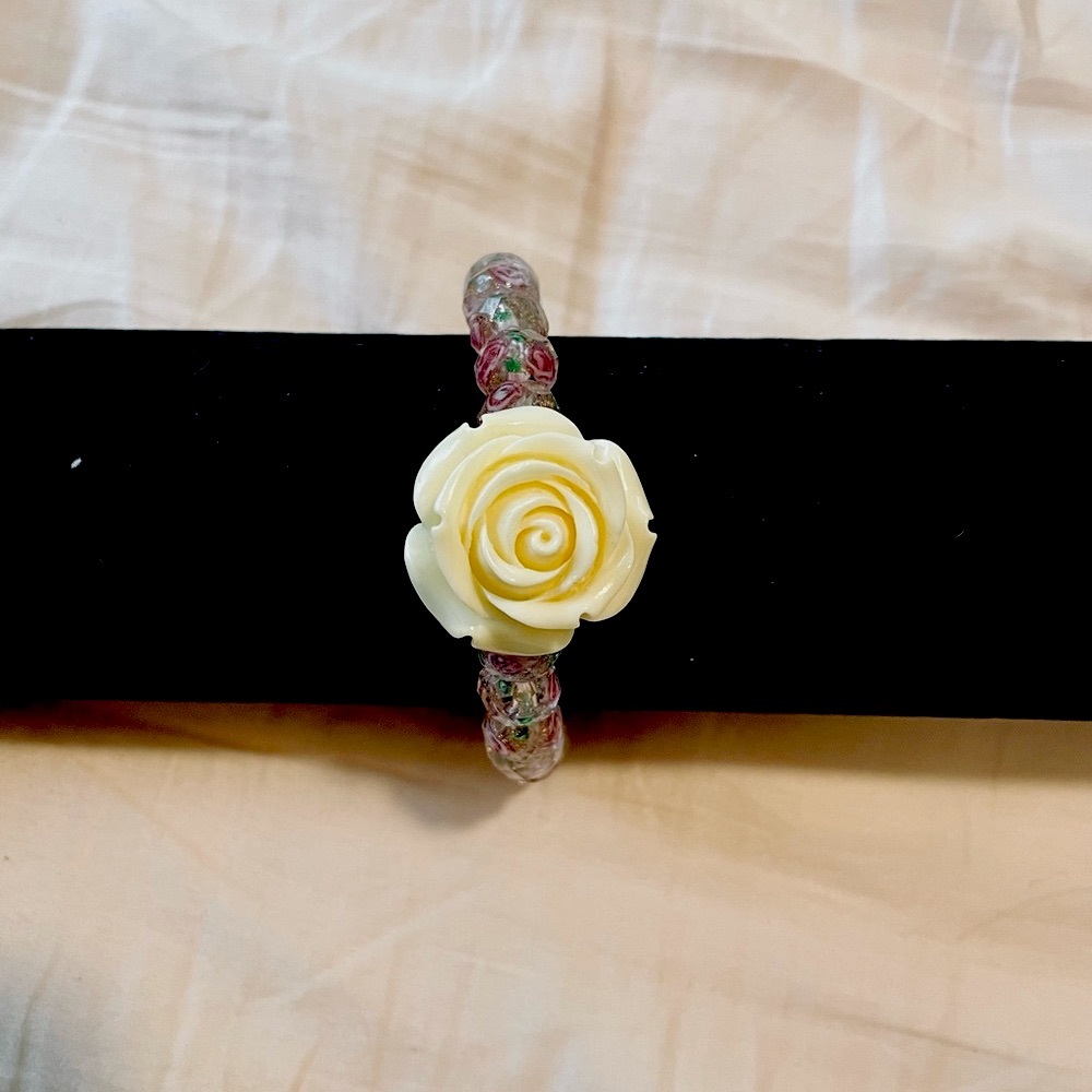 Beautiful Ornamental Rose Bracelet